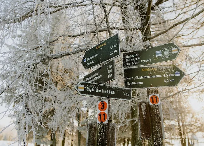 Waldhotel Kreuztanne فندق Sayda